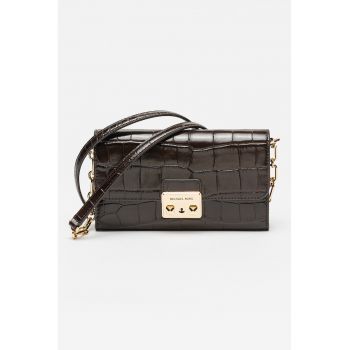 Geanta crossbody din piele cu model Tracolla