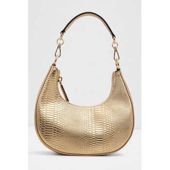 Geanta crossbody din piele ecologica cu bareta din lant Ellison