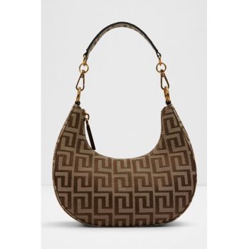 Geanta crossbody din piele ecologica cu bareta din lant Ellison