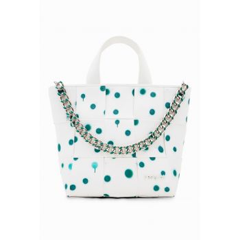 Geanta cu bareta de umar si model New Splatter Valdivia
