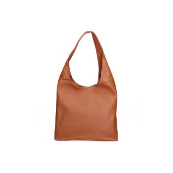Geanta hobo de piele