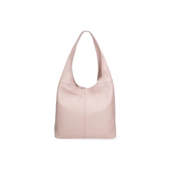 Geanta hobo de piele