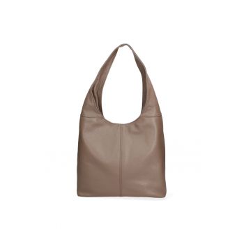 Geanta hobo de piele