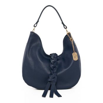 Geanta hobo de piele Gisella