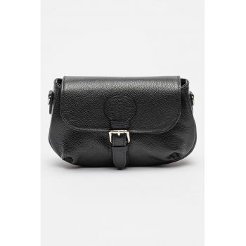 Geanta saddle crossbody de piele