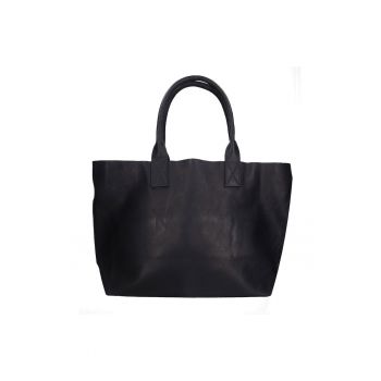 Geanta shopper cu inchidere cu capsa magnetica