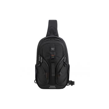 Geanta sling unisex cu buzunare exterioare