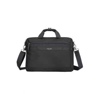 Geanta unisex cu detaliu logo pentru laptop