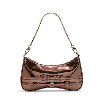 Geanta crossbody cu aspect metalizat Jayme