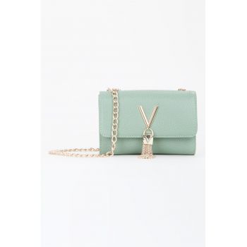 Geanta crossbody cu bareta din lant Divina