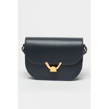 Geanta crossbody de piele cu bareta ajustabila Dew