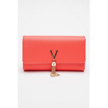 Geanta crossbody de piele ecologica cu bareta de lant Divina