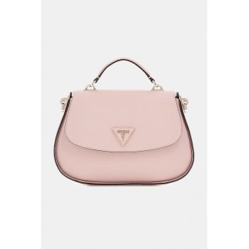 Geanta crossbody de piele ecologica cu logo Jazlynn