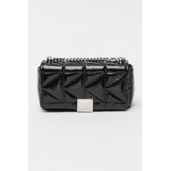 Geanta crossbody din piele cu bareta ajustabila