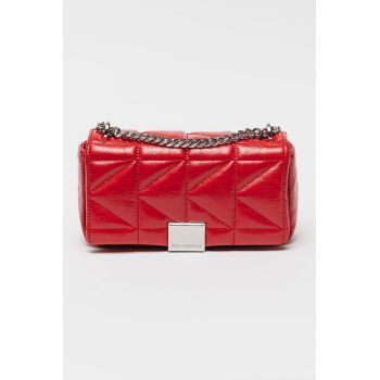 Geanta crossbody din piele cu bareta ajustabila