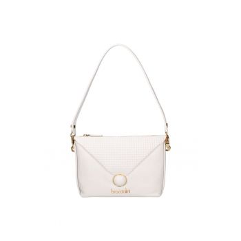 Geanta crossbody din piele cu bareta din lant 207979