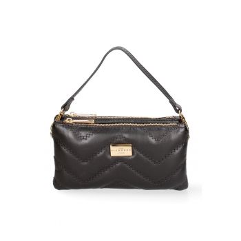 Geanta crossbody din piele cu logo