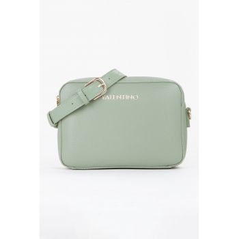 Geanta crossbody din piele ecologica cu logo metalic Alexia