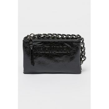 Geanta crossbody din piele ecologica cu logo Nicco