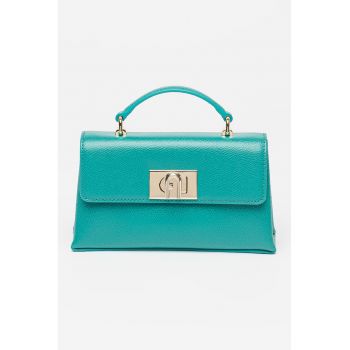 Geanta crossbody mica din piele cu bareta lant 1927