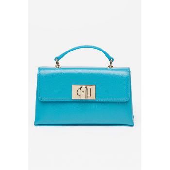 Geanta crossbody mica din piele cu bareta lant 1927