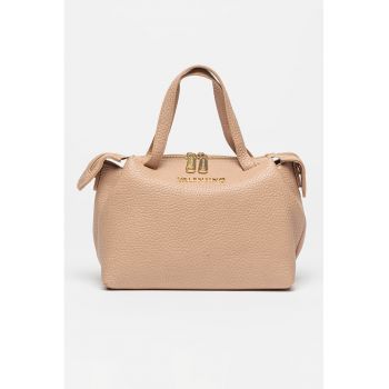 Geanta de piele ecologica cu maner Blossom