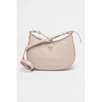 Geanta de piele ecologica mica Half Moon