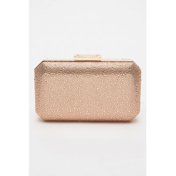 Geanta minaudiere cu strasuri Bestieo