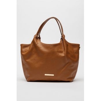 Geanta shopper de piele