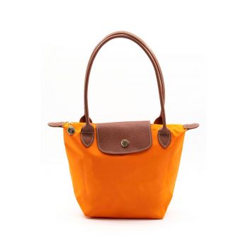 Geanta shopper de piele ecologica - Maro