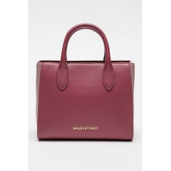 Geanta shopper de piele ecologica Violet
