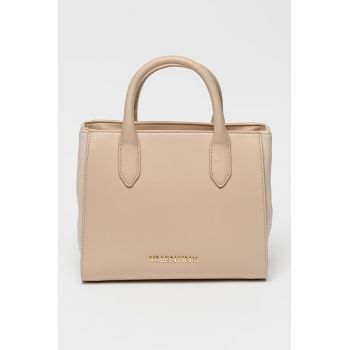 Geanta shopper de piele ecologica Violet