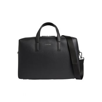 Geanta barbati Duffle -  Poliester reciclat/Poliuretan - Negru