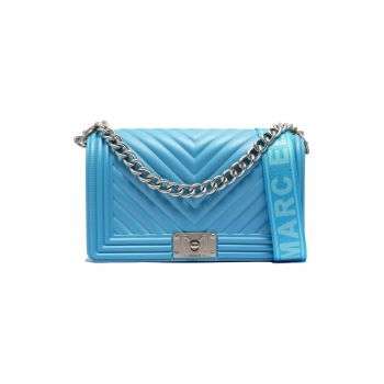 Geanta crossbody cu bareta din lant