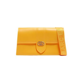 Geanta crossbody cu bareta logo ajustabila