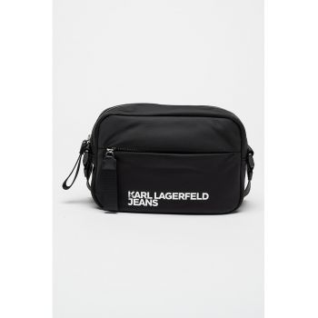 Geanta crossbody cu buzunar cu fermoar Essentiak