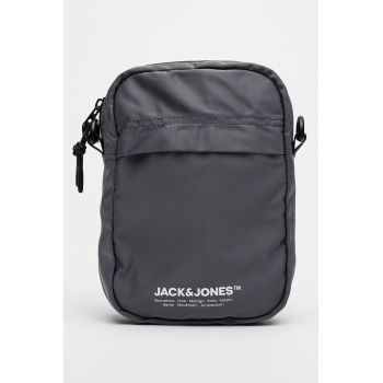 Geanta crossbody cu imprimeu logo