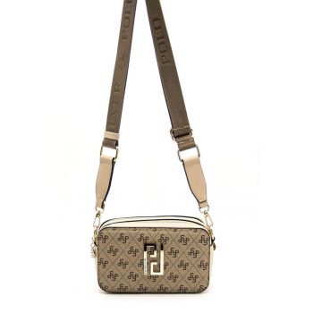 Geanta crossbody cu model si bareta ajustabila