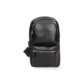Geanta crossbody de piele ecologica cu bareta ajustabila