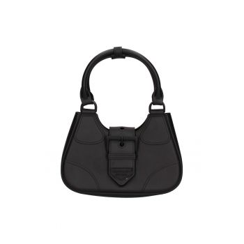 Geanta crossbody de piele ecologica cu catarama