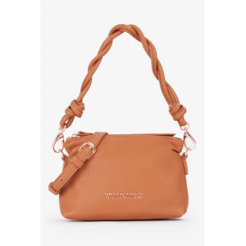 Geanta crossbody de piele ecologica cu logo