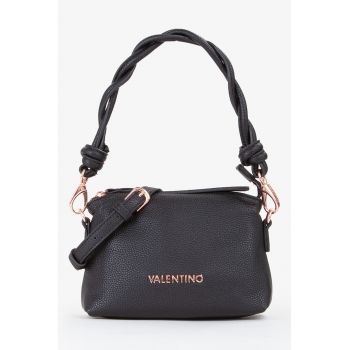 Geanta crossbody de piele ecologica cu logo
