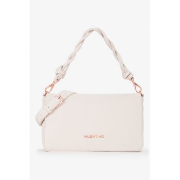 Geanta crossbody de piele ecologica cu logo