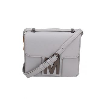 Geanta crossbody de piele ecologica cu logo