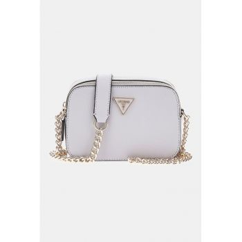 Geanta crossbody de piele saffiano sintetica Noelle