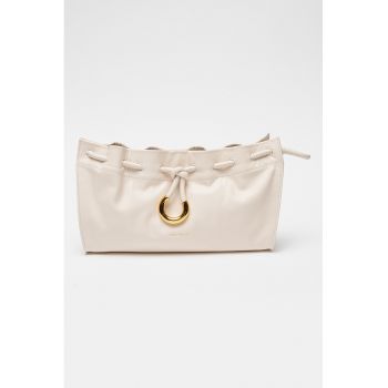 Geanta crossbody din piele cu lant