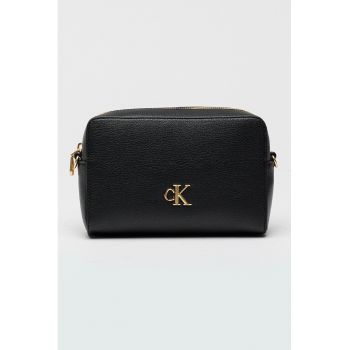 Geanta crossbody din piele ecologica cu logo