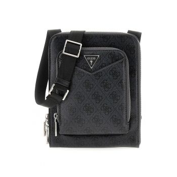Geanta crossbody din piele ecologica cu model logo Siena