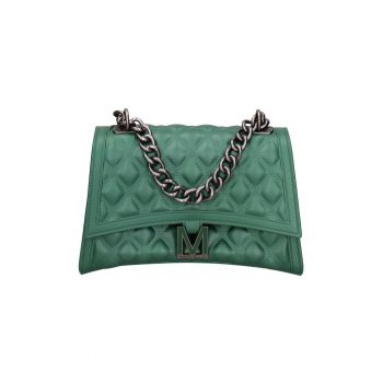 Geanta crossbody matlasata cu clapa