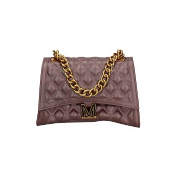 Geanta crossbody matlasata cu clapa